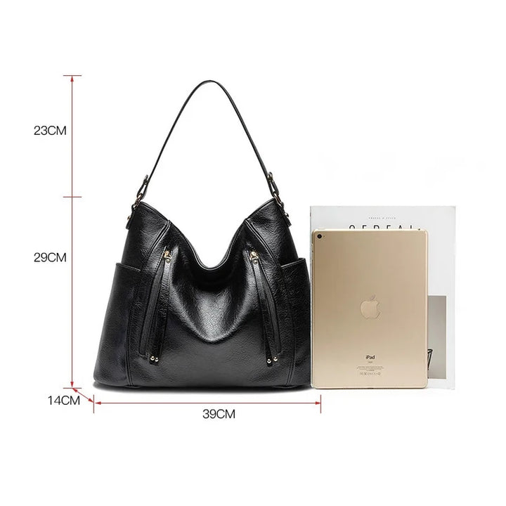 BLANCHE - ELEGANT LEATHER BAG - Elle Melbourne