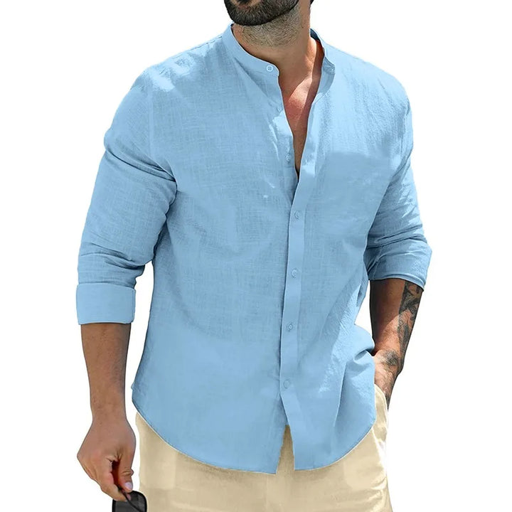 Mike™ | Men's Linen Shirt - Elle Melbourne