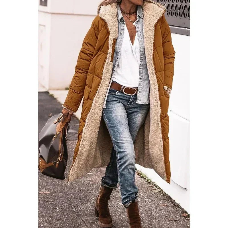 Jade™ | Puffer Coat with Fleece Lining - Elle Melbourne