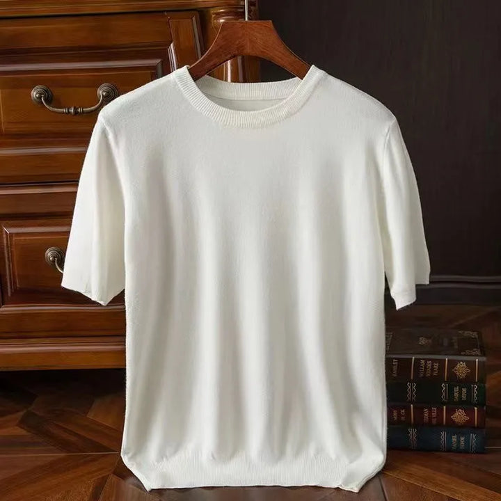 Hendrick™ | Cashmere Short Sleeve T-shirt - Elle Melbourne