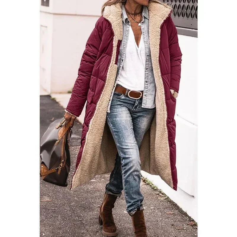 Jade™ | Puffer Coat with Fleece Lining - Elle Melbourne