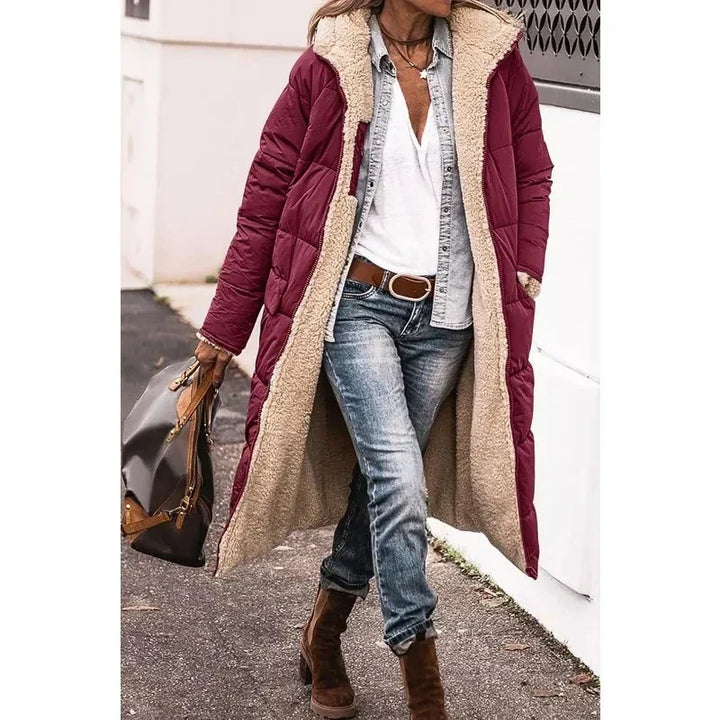 Jade™ | Puffer Coat with Fleece Lining - Elle Melbourne