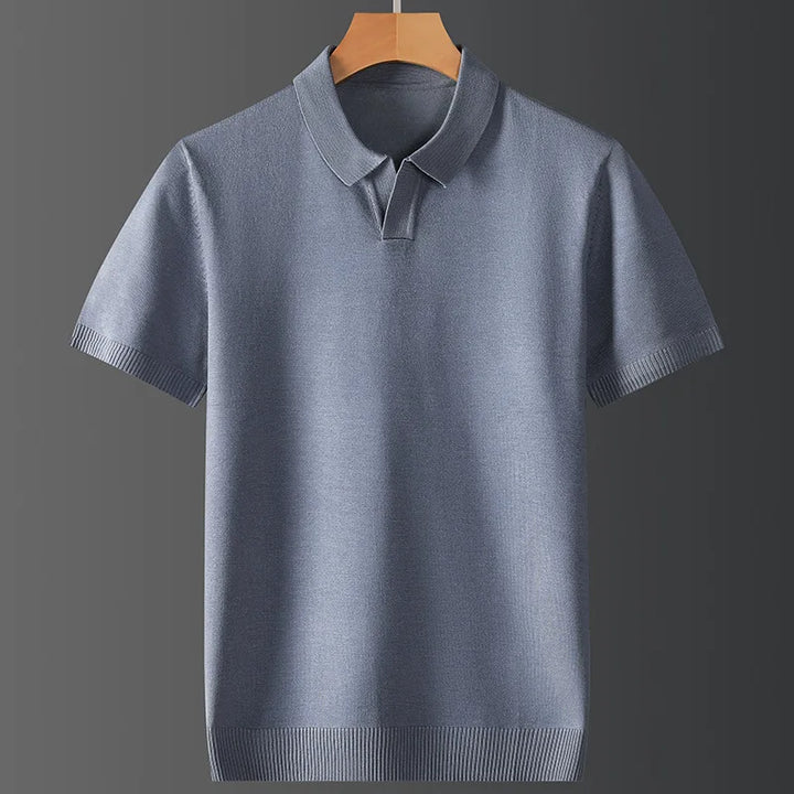 Liam™ | Men’s Luxury Stretch Polo Shirt - Elle Melbourne