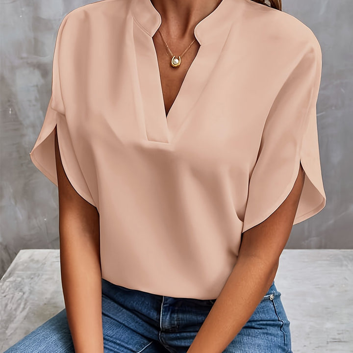 Billie™ | Timeless V-Neck Blouse - Elle Melbourne