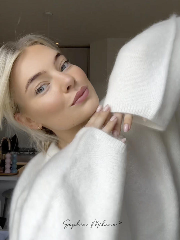 Hannah ™ | Relaxed Fit Soft Knit Sweater - Elle Melbourne