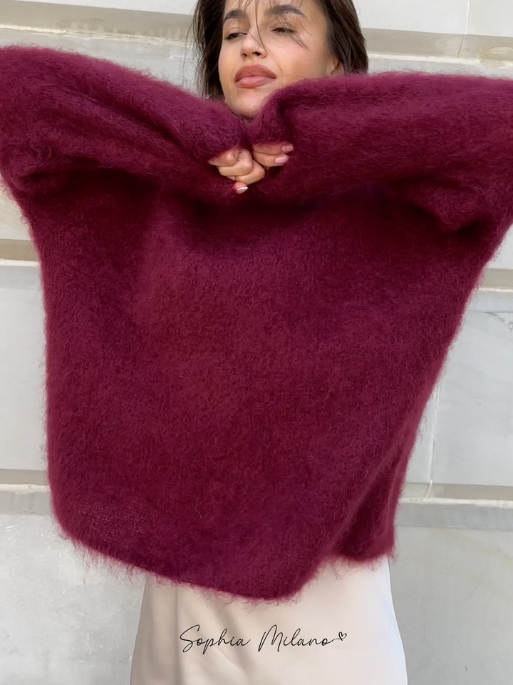 Hannah ™ | Relaxed Fit Soft Knit Sweater - Elle Melbourne