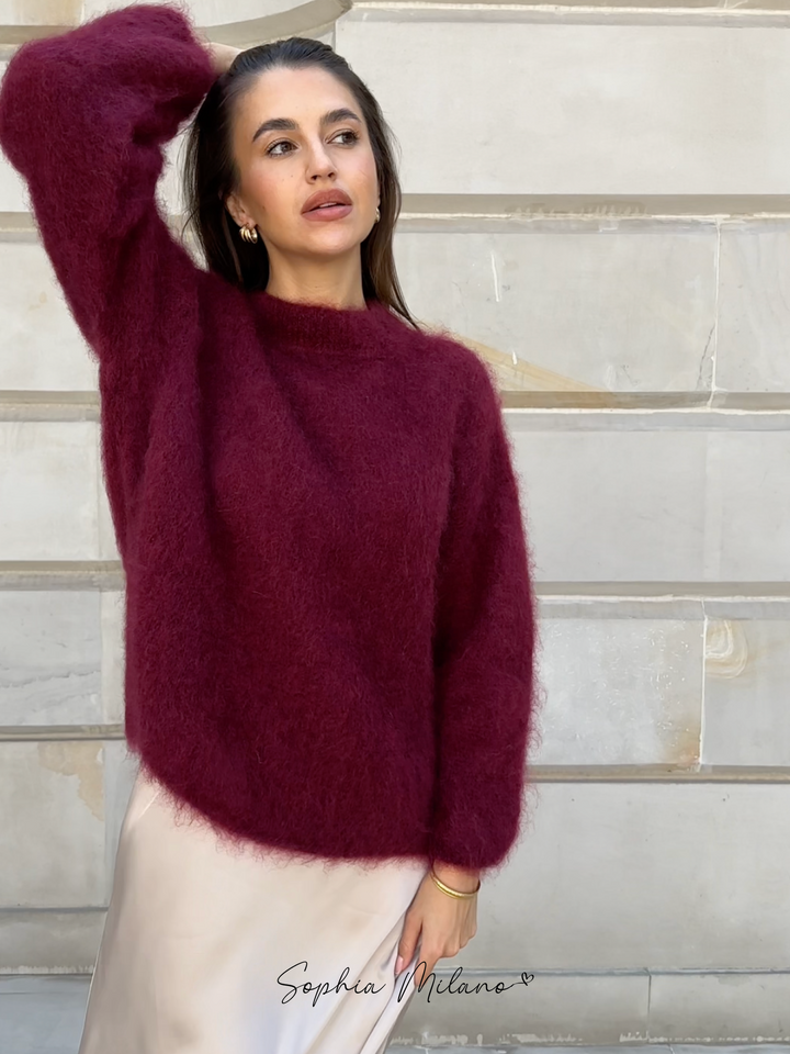 Hannah ™ | Relaxed Fit Soft Knit Sweater - Elle Melbourne