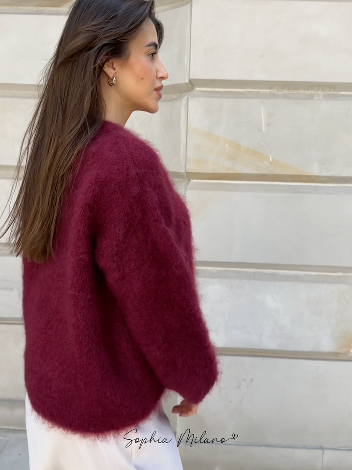 Hannah ™ | Relaxed Fit Soft Knit Sweater - Elle Melbourne
