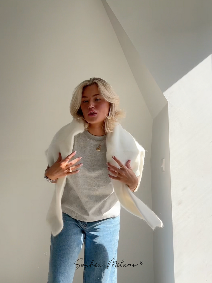 Hannah ™ | Relaxed Fit Soft Knit Sweater - Elle Melbourne