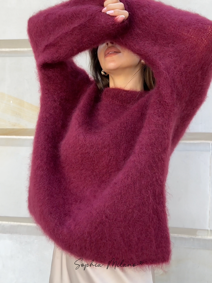 Hannah ™ | Relaxed Fit Soft Knit Sweater - Elle Melbourne