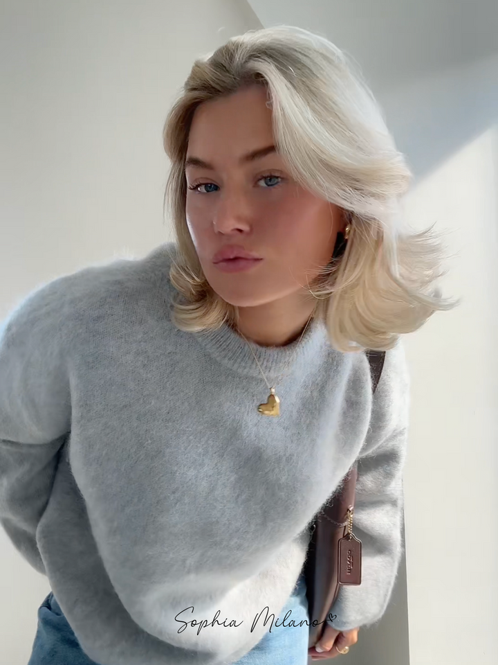 Hannah ™ | Relaxed Fit Soft Knit Sweater - Elle Melbourne