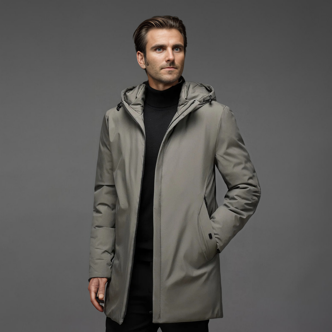 Oliver | Stylish Hooded Parka Jacket - Elle Melbourne