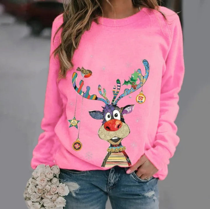 Violet | Colorful Christmas Sweatshirt - Elle Melbourne