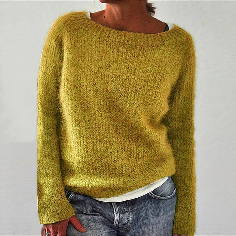 Courtney | Cozy Oversized Knit Sweater - Elle Melbourne