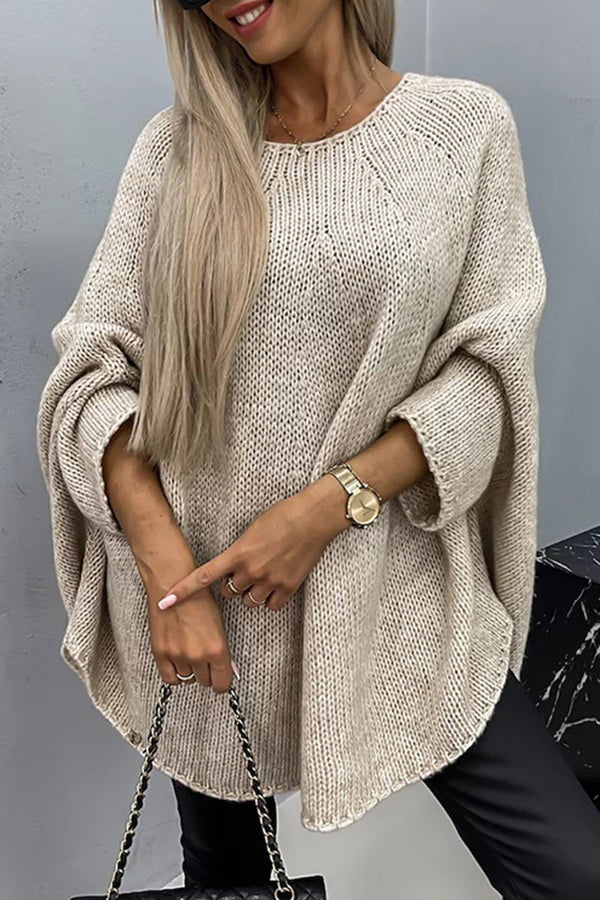 Avery | Stylish Loose-Fit Knit Sweater - Elle Melbourne