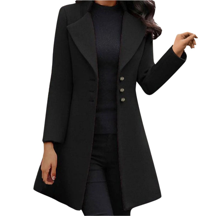 Veronica | Stylish Buttoned Trench Coat - Elle Melbourne