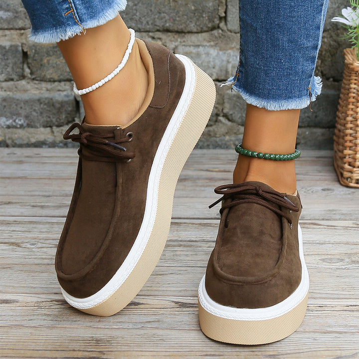 Willow | Stylish Platform Sneakers - Elle Melbourne