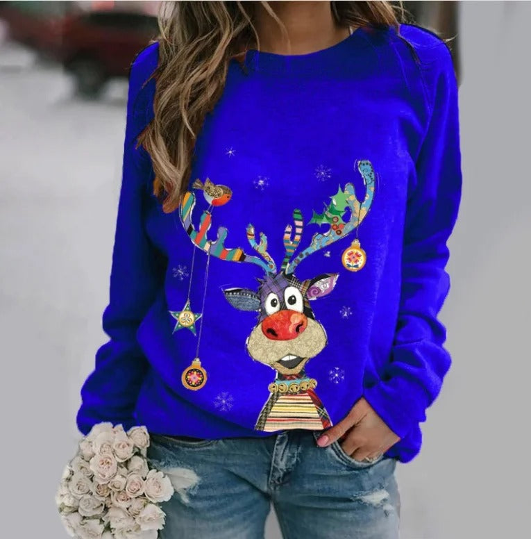 Violet | Colorful Christmas Sweatshirt - Elle Melbourne