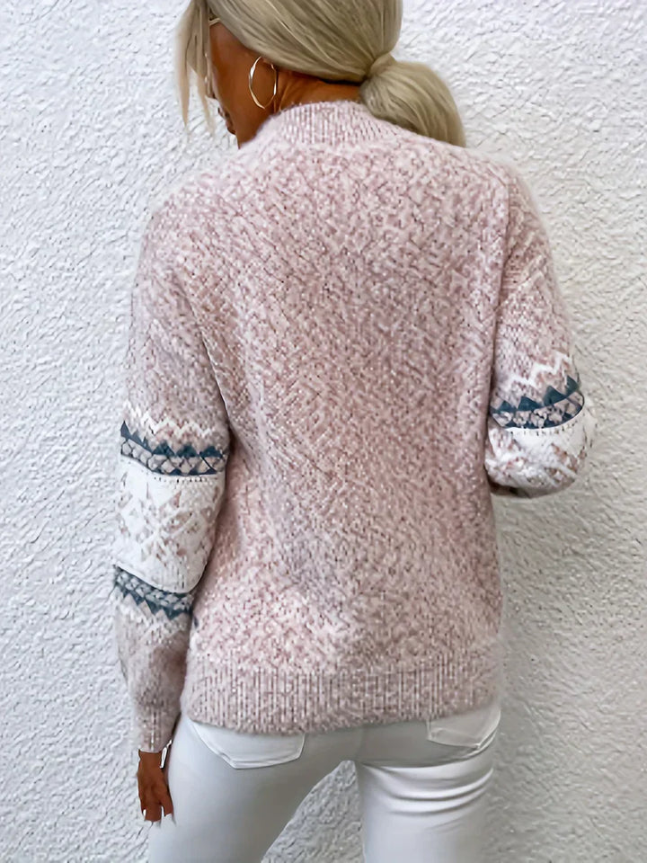 Elvira™ | Snowflake Knit Sweater - Elle Melbourne