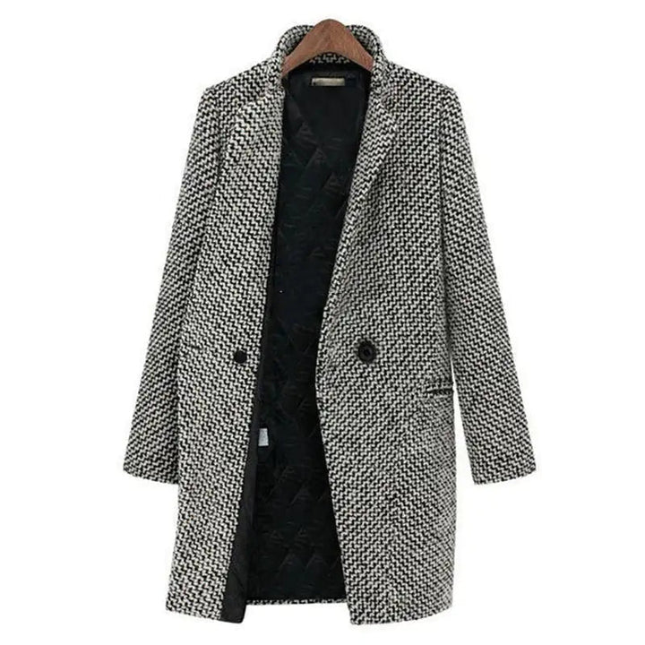 Celene™ | Long jacket Wool coat - Elle Melbourne