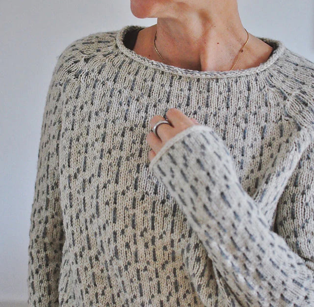 Emilia™ | Subtle Pattern Knit Sweater - Elle Melbourne