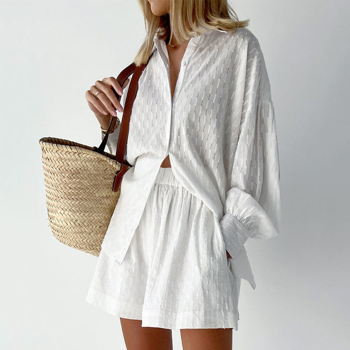 Elizabeth™ - Breezy Shirt and Shorts Set - Elle Melbourne