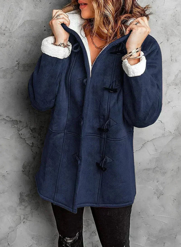 Amelia ™ | Fleece-Lined Hooded Coat - Elle Melbourne