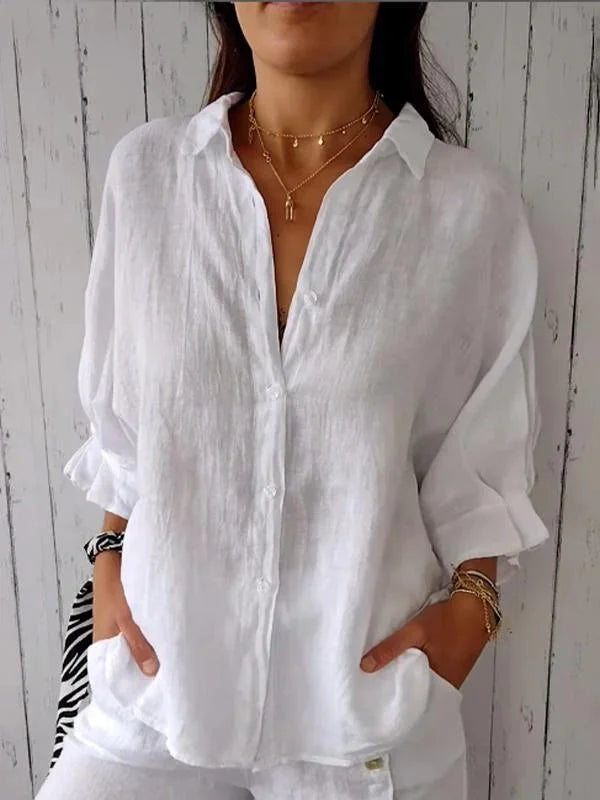 Madison™ | Timelessly Elegant Button-Down Shirt - Elle Melbourne