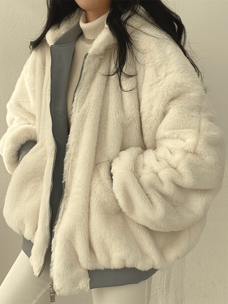 Heidi | Stylish Oversized Bomber Jacket - Elle Melbourne