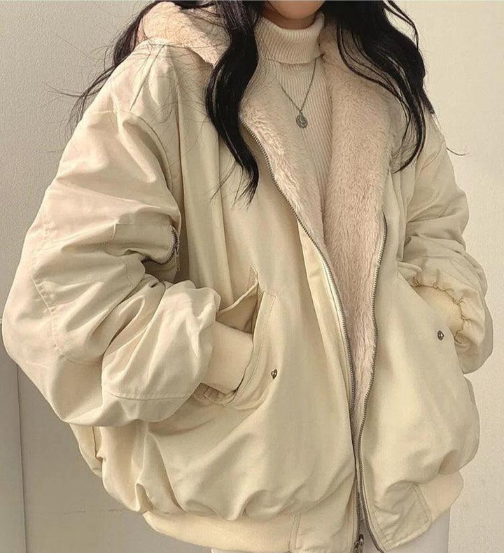 Heidi | Stylish Oversized Bomber Jacket - Elle Melbourne