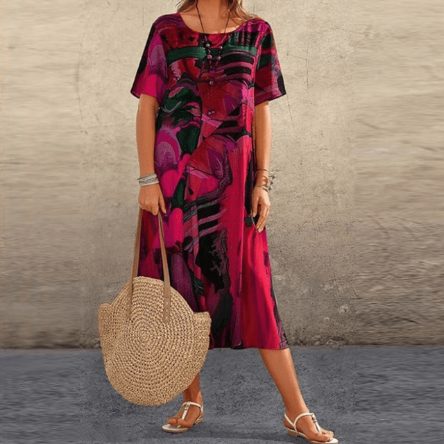 Elizabeth™ | Elegant Floral Dress - Elle Melbourne