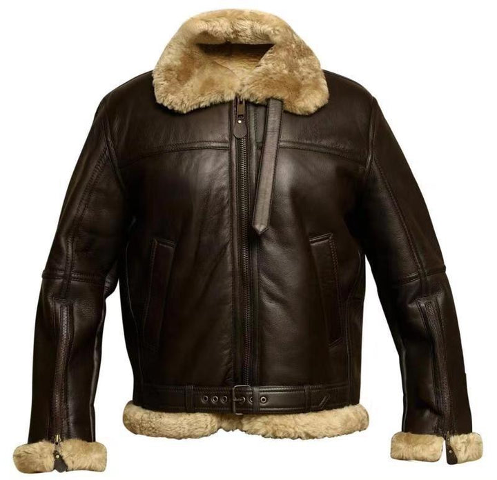 Kristian ™ | Premium Shearling Leather Jacket - Elle Melbourne
