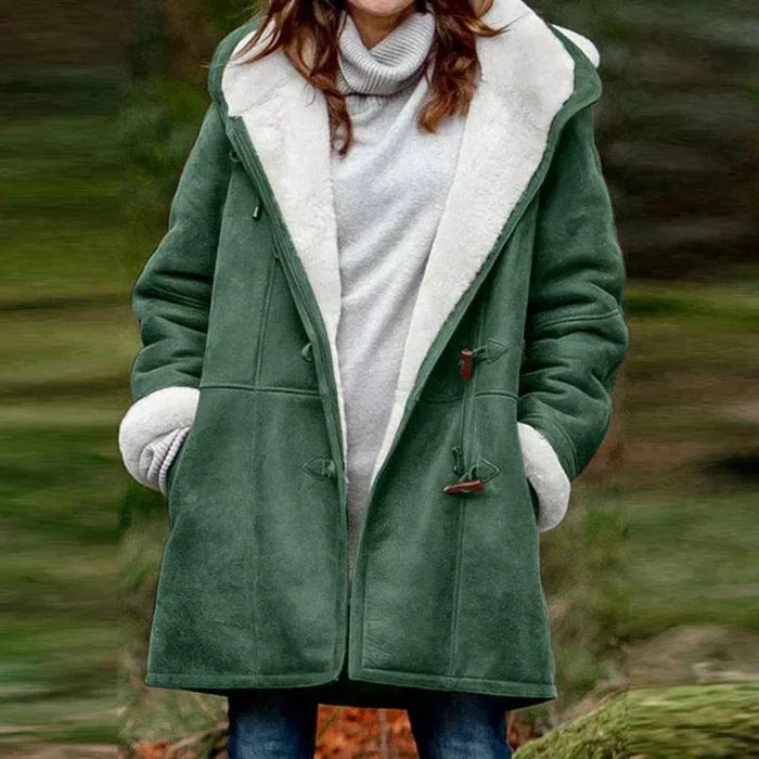 Amelia ™ | Fleece-Lined Hooded Coat - Elle Melbourne