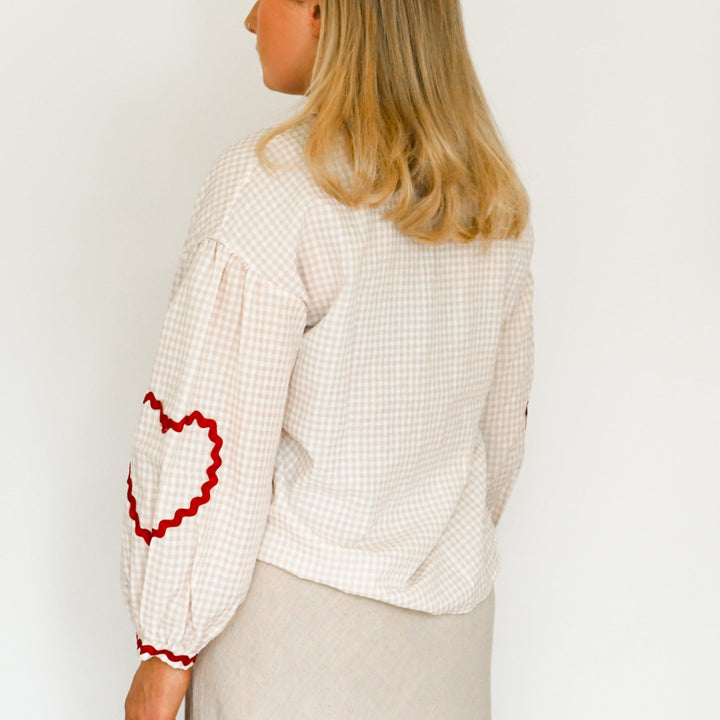 Faith | Heart Blouse - Elle Melbourne