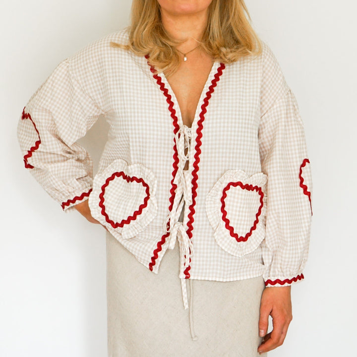 Faith | Heart Blouse - Elle Melbourne