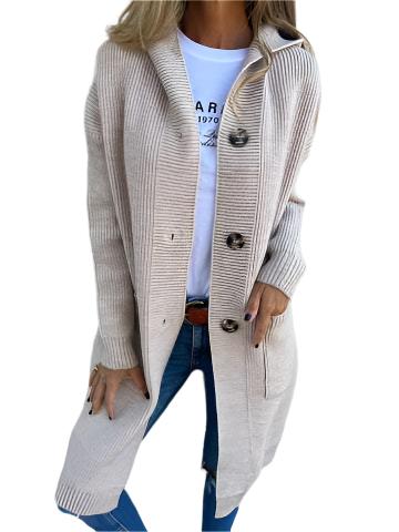 Eliza | Stylish Long Ribbed Cardigan - Elle Melbourne