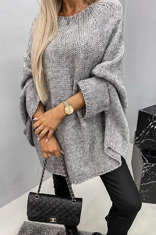 Avery | Stylish Loose-Fit Knit Sweater - Elle Melbourne