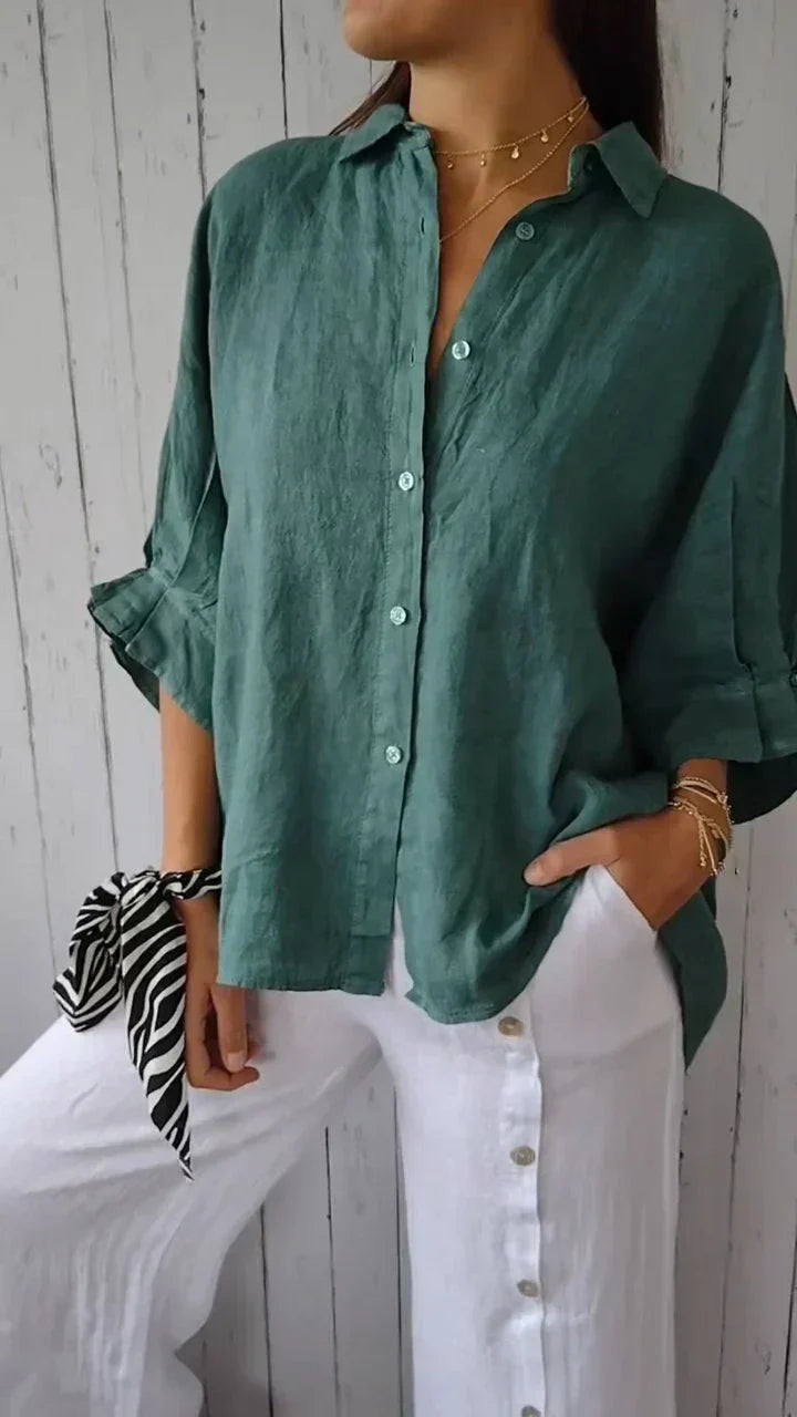 Madison™ | Timelessly Elegant Button-Down Shirt - Elle Melbourne