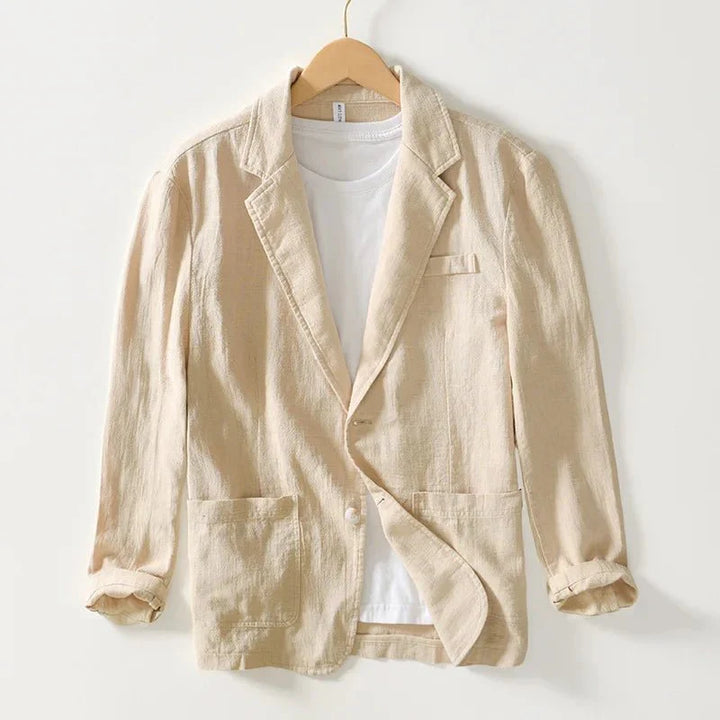 Laurent™ | Linen Blazer - Elle Melbourne