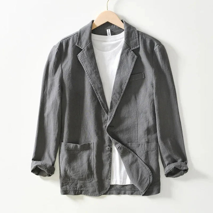 Laurent™ | Linen Blazer - Elle Melbourne