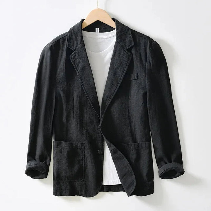 Laurent™ | Linen Blazer - Elle Melbourne