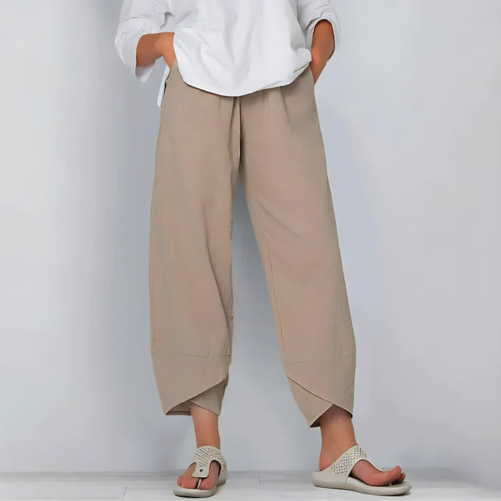 Layla™ | Linen Trousers - Elle Melbourne