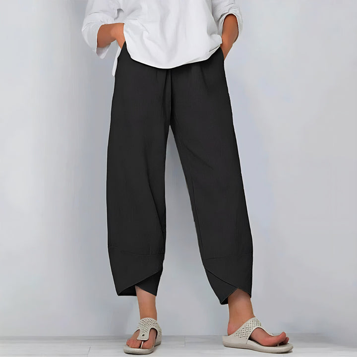 Layla™ | Linen Trousers - Elle Melbourne