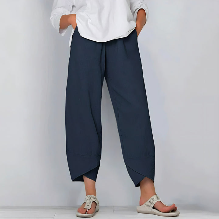 Layla™ | Linen Trousers - Elle Melbourne