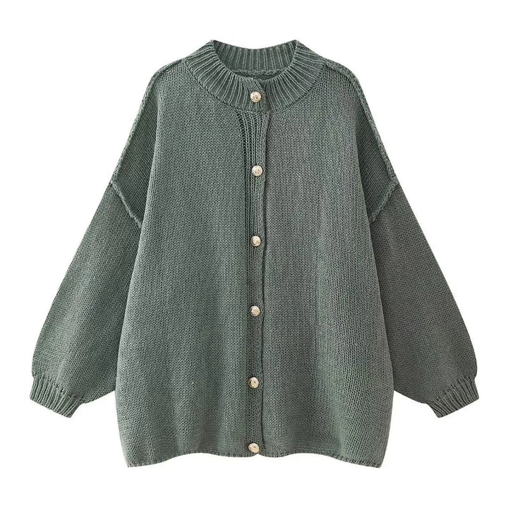 Imogen | Stylish Button-Up Knitted Cardigan - Elle Melbourne