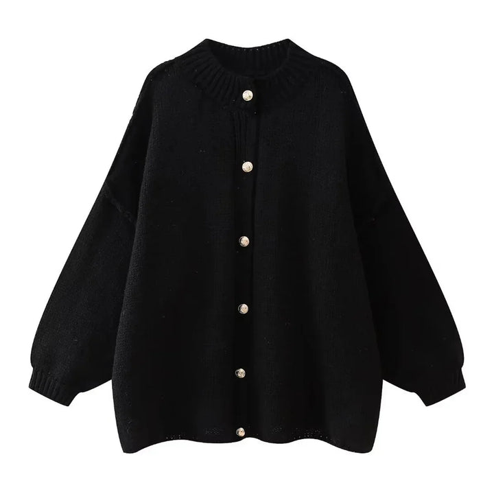 Imogen | Stylish Button-Up Knitted Cardigan - Elle Melbourne