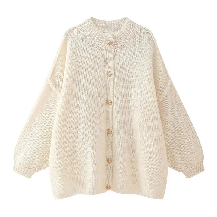 Imogen | Stylish Button-Up Knitted Cardigan - Elle Melbourne