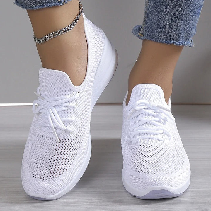 Mutiara™ | Breathable Knit Casual Sneakers - Elle Melbourne