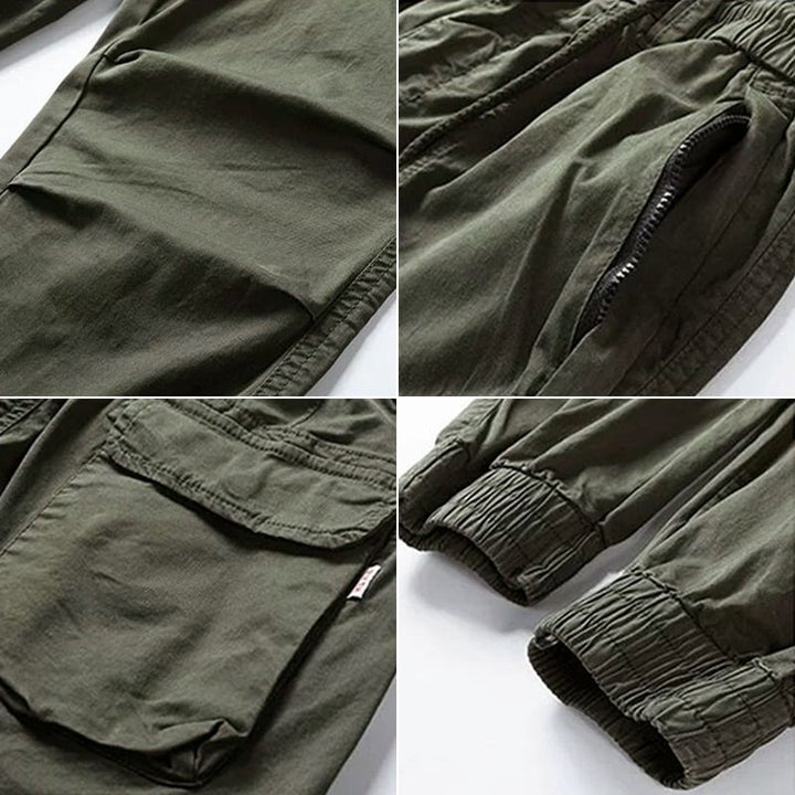 Marco™ | Stretch cargo trousers with pockets - Elle Melbourne