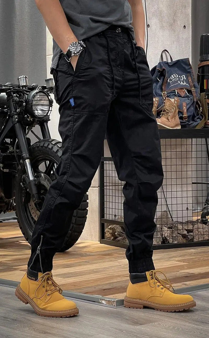 Marco™ | Stretch cargo trousers with pockets - Elle Melbourne